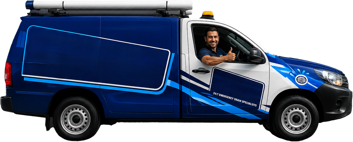 St Ives Blocked Drains service van